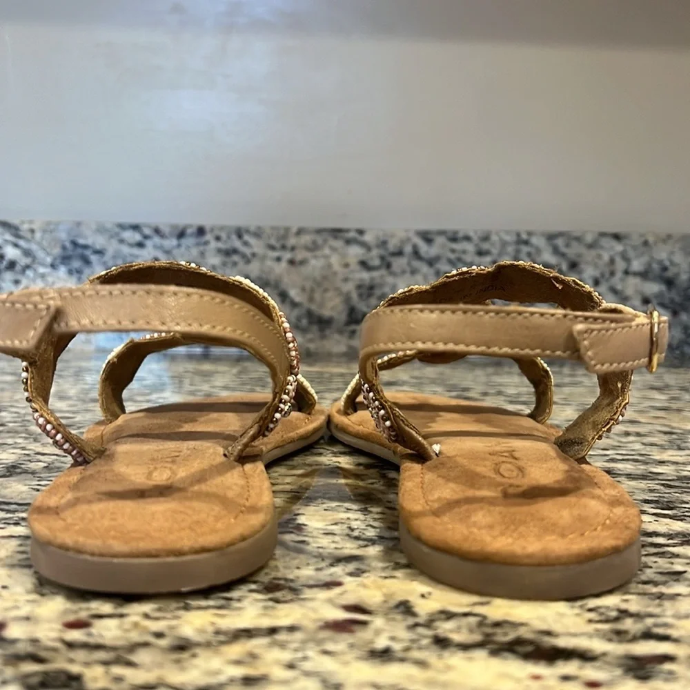 Bed|Stu Bead & Rhinestone Sandals